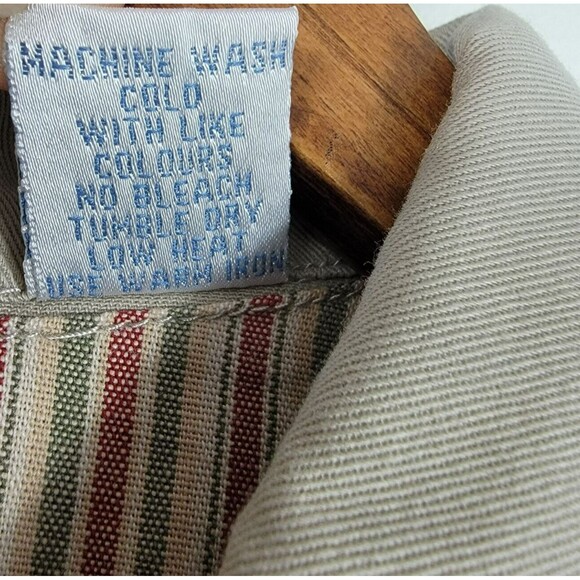 Longaberger Homestead Women's Size Medium Full Zip Khaki Color Jacket - Picture 7 of 8